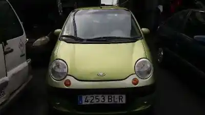 Veículo de Sucata daewoo matiz cd do ano 1997 alimentado f8cv