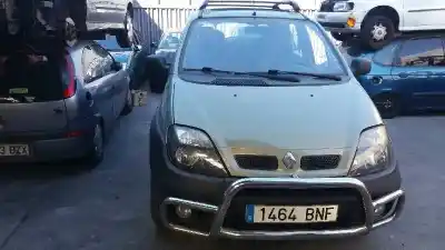Scrapping Vehicle renault scenic (ja..) 1.9 dci authentique of the year 2001 powered f9qk7
