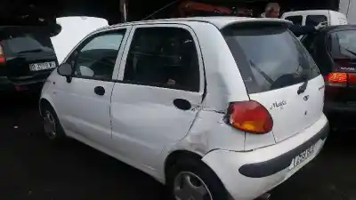 Veículo de Sucata daewoo matiz cd do ano 2000 alimentado f8cv