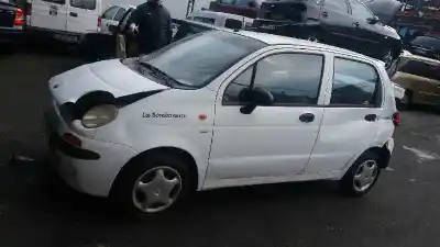 Veículo de Sucata daewoo matiz cd do ano 2000 alimentado f8cv