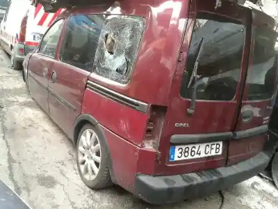 Scrapping Vehicle opel combo cargo of the year 2003 powered y17dt