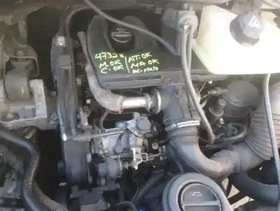 Veículo de Sucata citroen jumpy (u6u_) 1.9 d do ano 2002 alimentado wjy