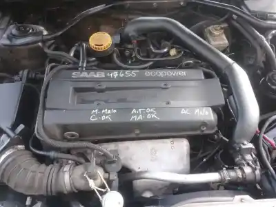 Scrapping Vehicle saab 9-3 berlina 2.0 cat of the year 2002 powered b205e