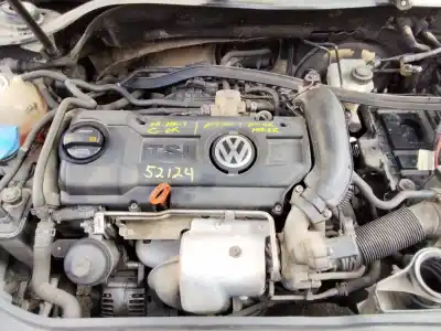 Veicolo di demolizione volkswagen golf v (1k1) 1.4 tsi dell'anno 2008 alimentato caxa