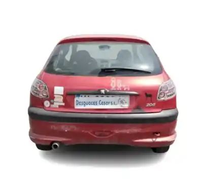 Scrapping Vehicle peugeot 206 fastback (2a/c) 1.4 i of the year 2000 powered kfw (tu3a),kfw (tu3jp),kfx (tu3jp)