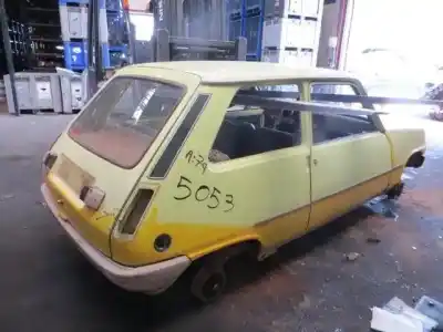 Veicolo di demolizione renault 5 0.7 g 4tiempos explosion dell'anno 1979 alimentato 