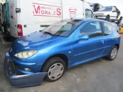 Sloopvoertuig PEUGEOT                                            206 VAN                                                                                                                                                                                                                                                    1.9 D                                                                                                                                                                                                                                                      van het jaar 2000 aangedreven D-WJZ