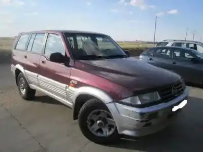 Scrapping Vehicle SSANGYONG                                          MUSSO (FJ)                                                                                                                                                                                                                                                 2.9 D                                                                                                                                                                                                                                                      of the year 1997 powered D/OM662