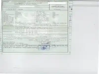 Veículo de Sucata fiat tempra 1.4 g -160a1.046 do ano 1993 alimentado g-160a1.046