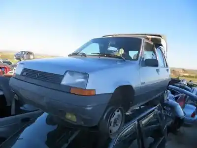 Scrapping Vehicle renault super 5 1.2 g of the year 1986 powered c1g-explosion