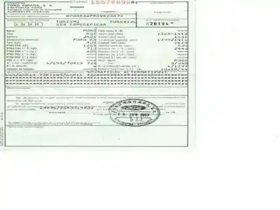 Здавання транспортного засобу ford ka (rb_) 1.3 i року 1997 потужний baa,j4d,j4k,j4m,j4n,j4p,j4s