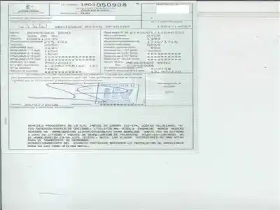 Veículo de Sucata mercedes-benz sprinter 2.1 - 215 cdi/6469856v-5p do ano 2008 alimentado d/646985