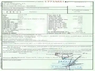 Veículo de Sucata jaguar xj 3.2g (xj8)auotmaticexecutive do ano 1998 alimentado g-ac