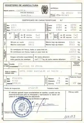 Veicolo di demolizione ebro 183 0,5 d  dell'anno 1978 alimentato 