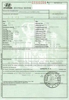 Veículo de Sucata hyundai atos (mx) 1.0 i do ano 2000 alimentado g4hc