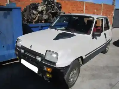 Hurda Aracı RENAULT 5 1.3 G -EXPLOSION 4TIEMPOS Yılın 1980 güçlü G-EXPLOSION 4TI