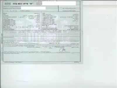 Veículo de Sucata seat leon (1m1) 1.9 tdi do ano 2002 alimentado agr,alh