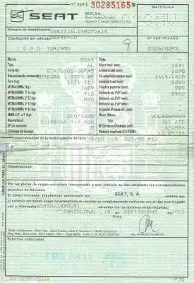 Утилизация автомобиля seat cordoba (6l2) 1.9 tdi года 2003 питание atd,axr,bmt