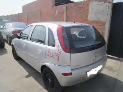 Scrapping Vehicle opel corsa c (x01) 1.2 (f08, f68) of the year 2001 powered z 12 xe
