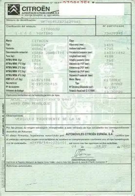 Утилизация автомобиля citroen xsara coupé (n0) 2.0 hdi 109 года 2002 питание rhz (dw10ated)