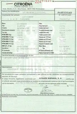 Утилизация автомобиля citroen c5 i (dc_) 2.0 16v (dcrfnc, dcrfnf) года 2001 питание rfn (ew10j4)