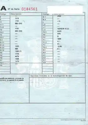 Здавання транспортного засобу audi a4 b5 avant (8d5) 1.9 tdi року 1996 потужний d/afn