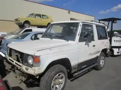 Scrapping Vehicle MITSUBISHI PAJERO 2.5 TD -4D 56 of the year 1987 powered D/4D56