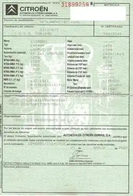 Veículo de Sucata citroen c4 1.6 g -nfu do ano 2005 alimentado g-nfu