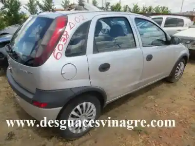 Scrapping Vehicle opel corsa c (x01) 1.7 di (f08, f68) of the year 2002 powered y 17 dtl