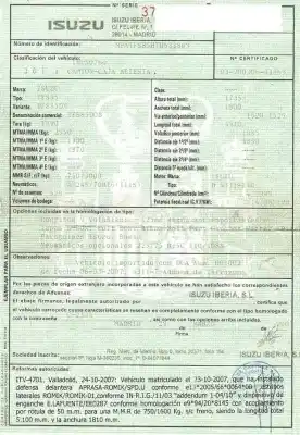 Здавання транспортного засобу isuzu d-max i (tfr, tfs) 3.0 ditd 4x4 (tfs85_) року 2007 потужний 4jj1-tc,4jj1e4c-l