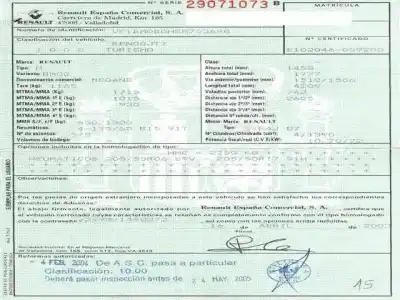 Утилизация автомобиля renault megane ii (bm0/1_, cm0/1_) 1.4 16v (bm0b, cm0b) года 2003 питание k4j 730,k4j 740