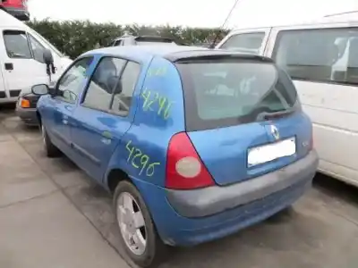 Veicolo di demolizione renault clio 1.5td/k9k b7 dell'anno 2002 alimentato d/k9k b7