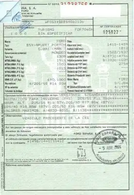 Sloopvoertuig ford mondeo iii (b5y) 2.0 16v van het jaar 2004 aangedreven cjba,cjbb