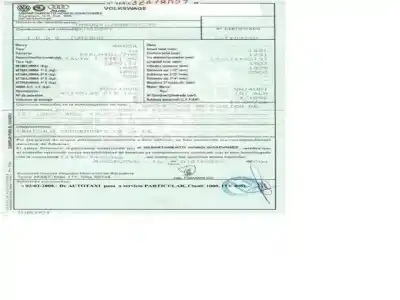Утилизация автомобиля skoda octavia i (1u2) 1.9 tdi года 2005 питание agr,alh