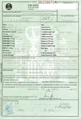 Утилизация автомобиля saab 9-3 (ys3f, e79, d79, d75) 1.9 tid года 2006 питание z 19 dth