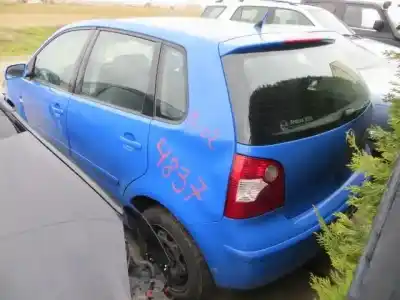 Veículo de Sucata volkswagen polo (9n_, 9a_) 1.4 16v do ano 2002 alimentado aua,bby,bky