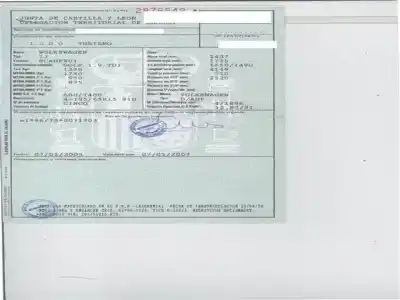 Veículo de Sucata volkswagen golf iv (1j1) 1.9 tdi do ano 1998 alimentado ahf,asv