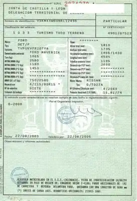 Véhicule à la ferraille ford maverick (uds, uns) 2.7 td de l'année 1994 alimenté td27