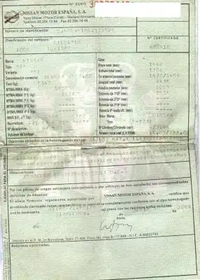 Veículo de Sucata nissan almera ii (n16) 2.2 dci do ano 2004 alimentado d-yd22