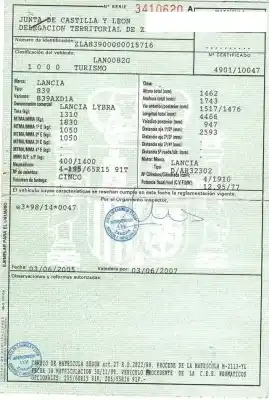 Утилизация автомобиля lancia lybra (839_) 1.9 jtd (839axd1a) года 1999 питание ar 32302