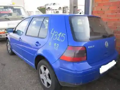 Sloopvoertuig volkswagen golf serie 4 1.9 td /ahf van het jaar 1998 aangedreven d/ahf