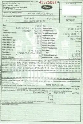Утилизация автомобиля ford focus ii (da_, hcp, dp) 1.6 tdci года 2009 питание g8da,g8db,g8dd,g8de,g8df