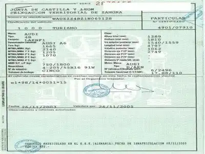 Scrapping Vehicle audi a6 avant (4b5) 2.5 tdi of the year 2000 powered d/akn