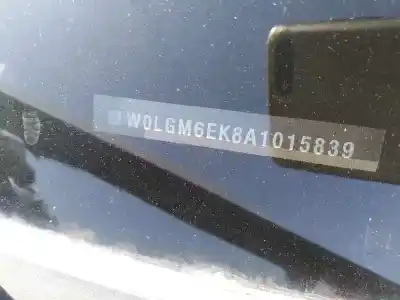 Veículo de Sucata opel insignia berlina 2.0 cdti cat do ano 2010 alimentado a20dth