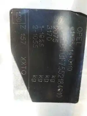 Veículo de Sucata opel zafira a 2.0 dti do ano 2005 alimentado y20dth