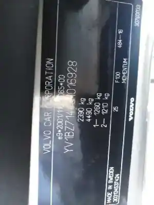 Scrapping Vehicle volvo xc70 2.4 diesel cat of the year 2007 powered d5244t4