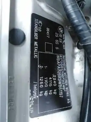 Veículo de Sucata bmw x3 (e83) 2.5 i do ano 2004 alimentado 256s5