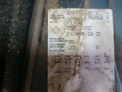 Veicolo di demolizione seat leon (1p1) 1.9 tdi dell'anno 2006 alimentato bxe