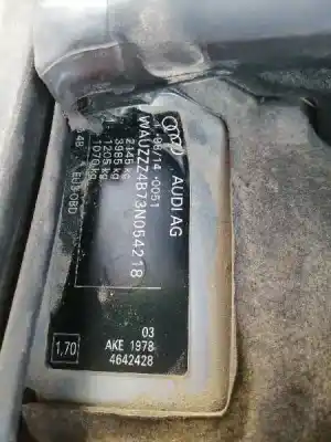 Veículo de Sucata audi a6 c5 (4b2) 2.5 tdi do ano 2003 alimentado ake