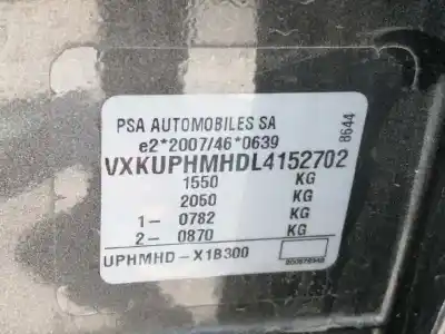 Veicolo di demolizione opel corsa f (p2jo) 1.2 (68) dell'anno 2020 alimentato hm05